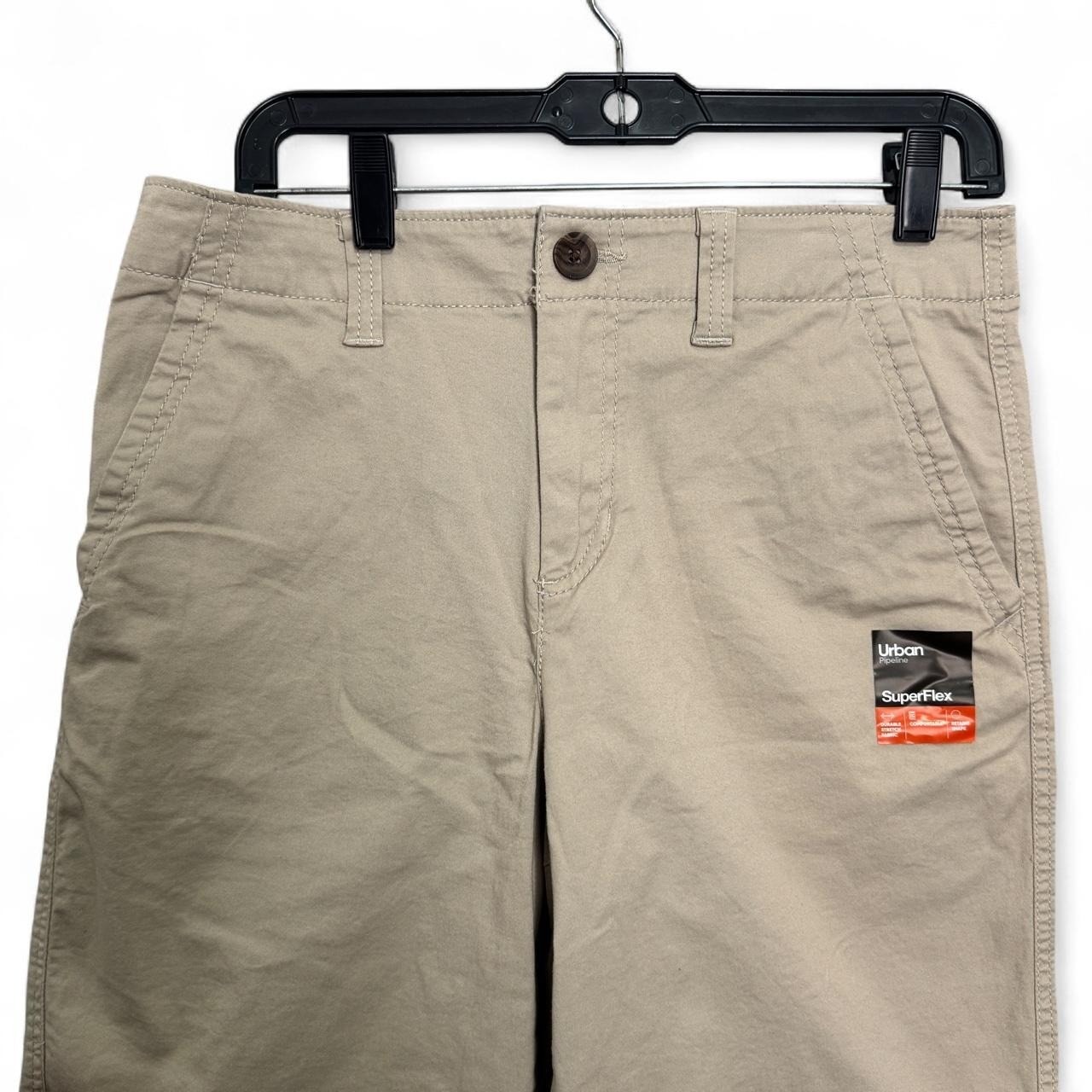 Urban Pipeline Men's 30 Superflex Flat Front Shorts Feather Gray Nwt Preppy Dad — image 4 of 8